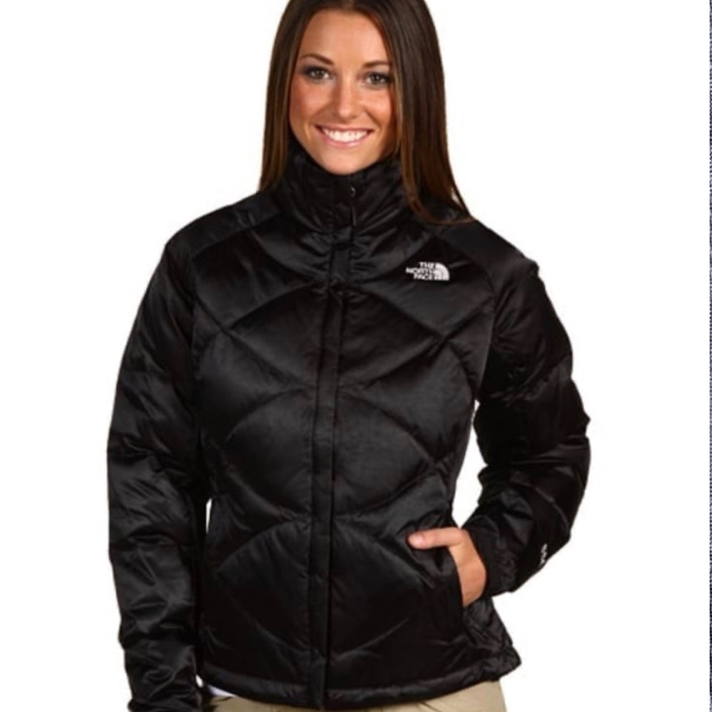The North Face quilted puffer jacket 550 Fill Goose Down model